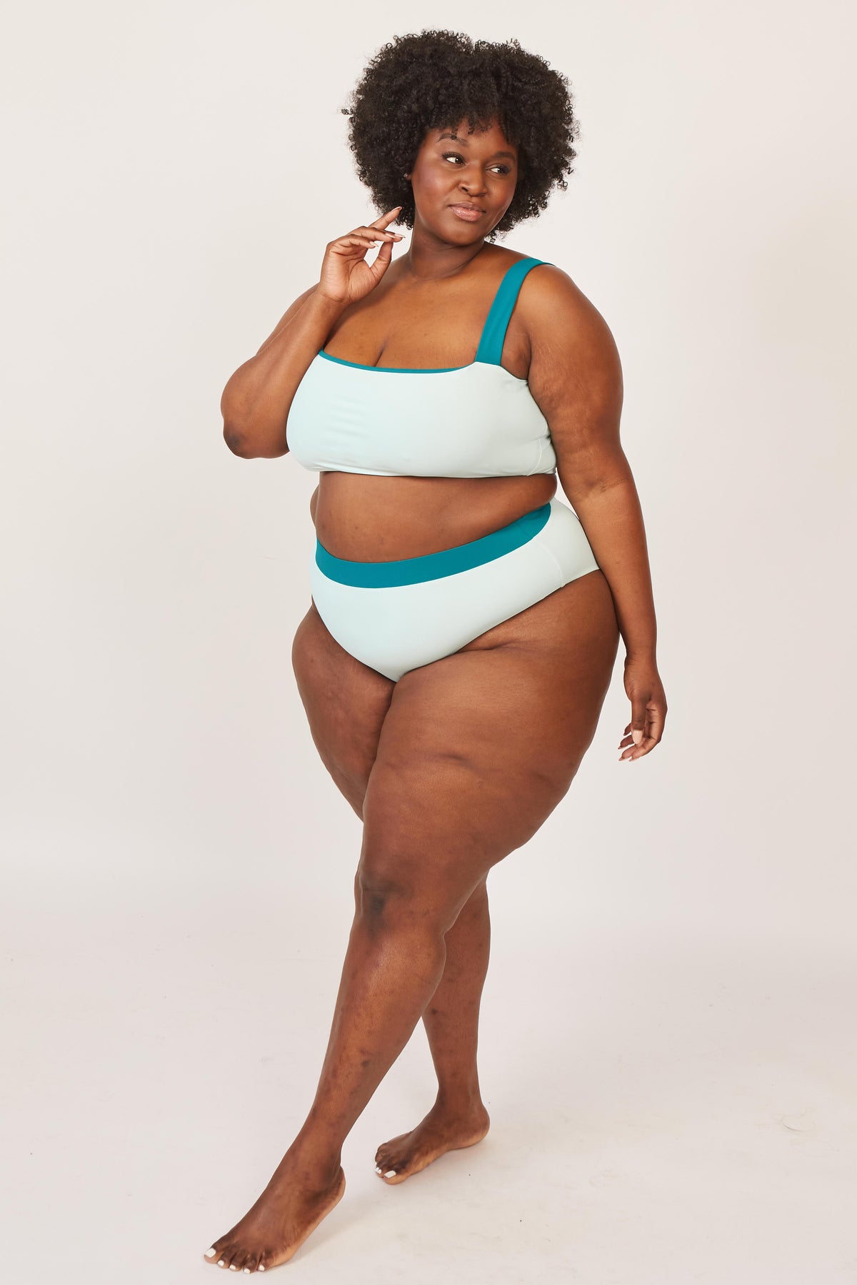 Nomads Swimwear - Current Swim Top - Mint -