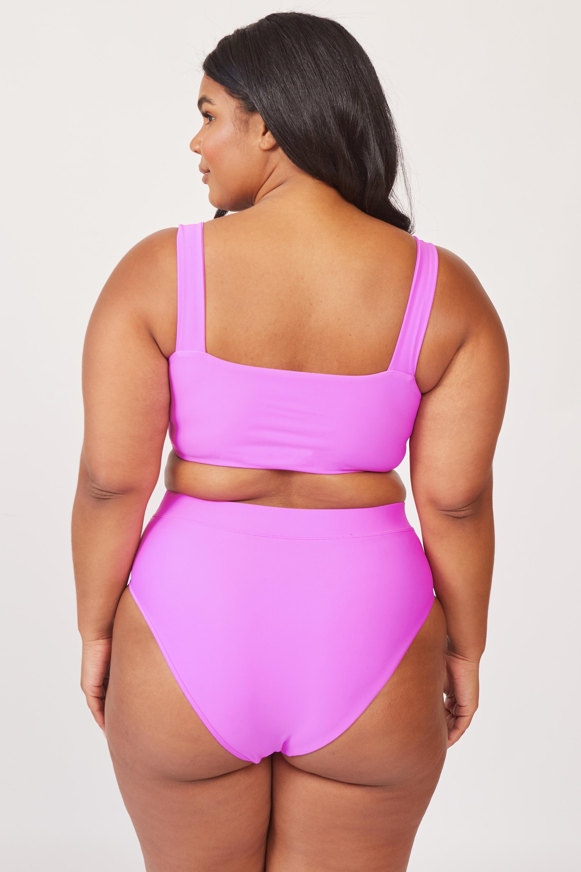 Current Swim Bottom - Fuchsia