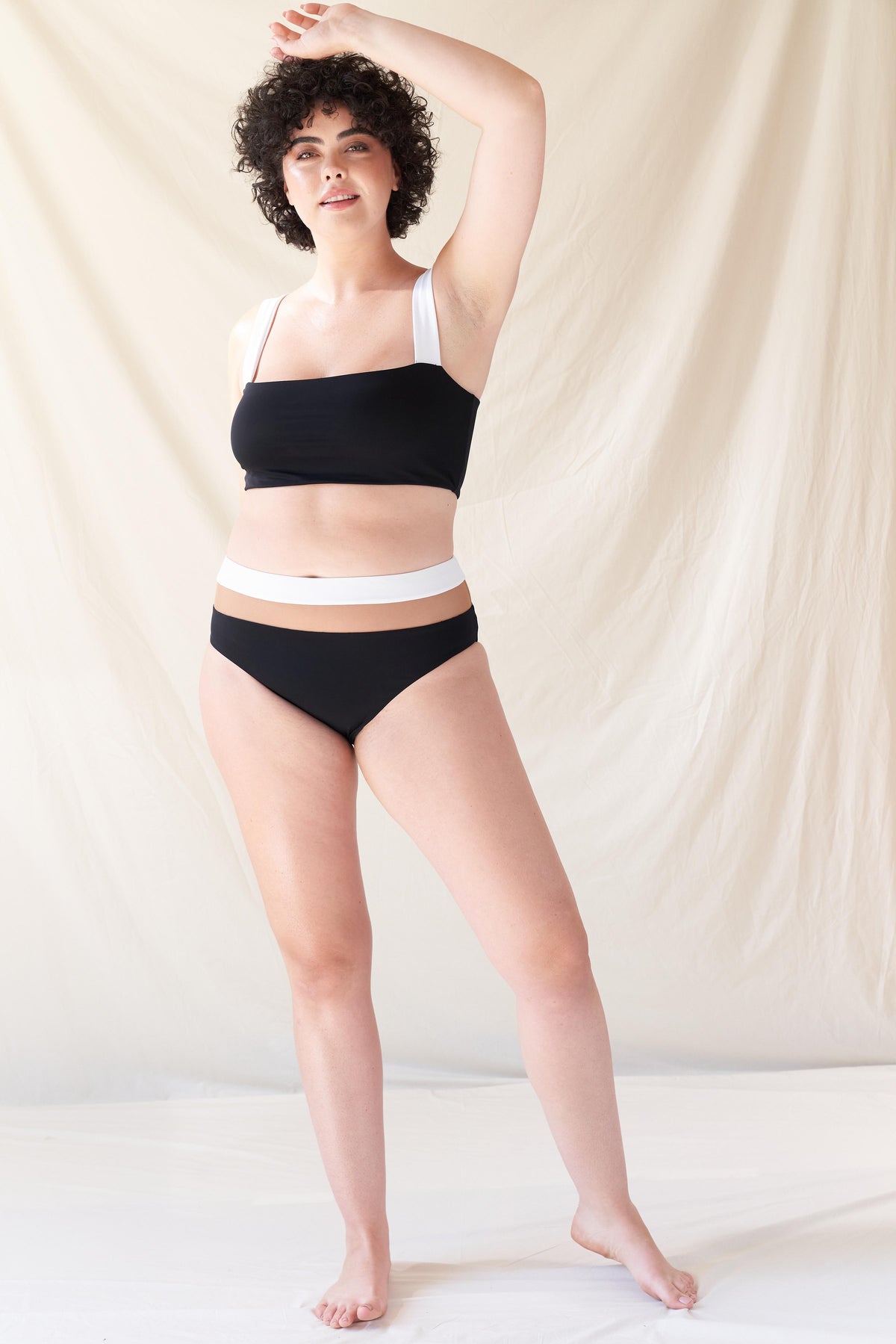 Nomads Swimwear - Current Swim Top - Black -