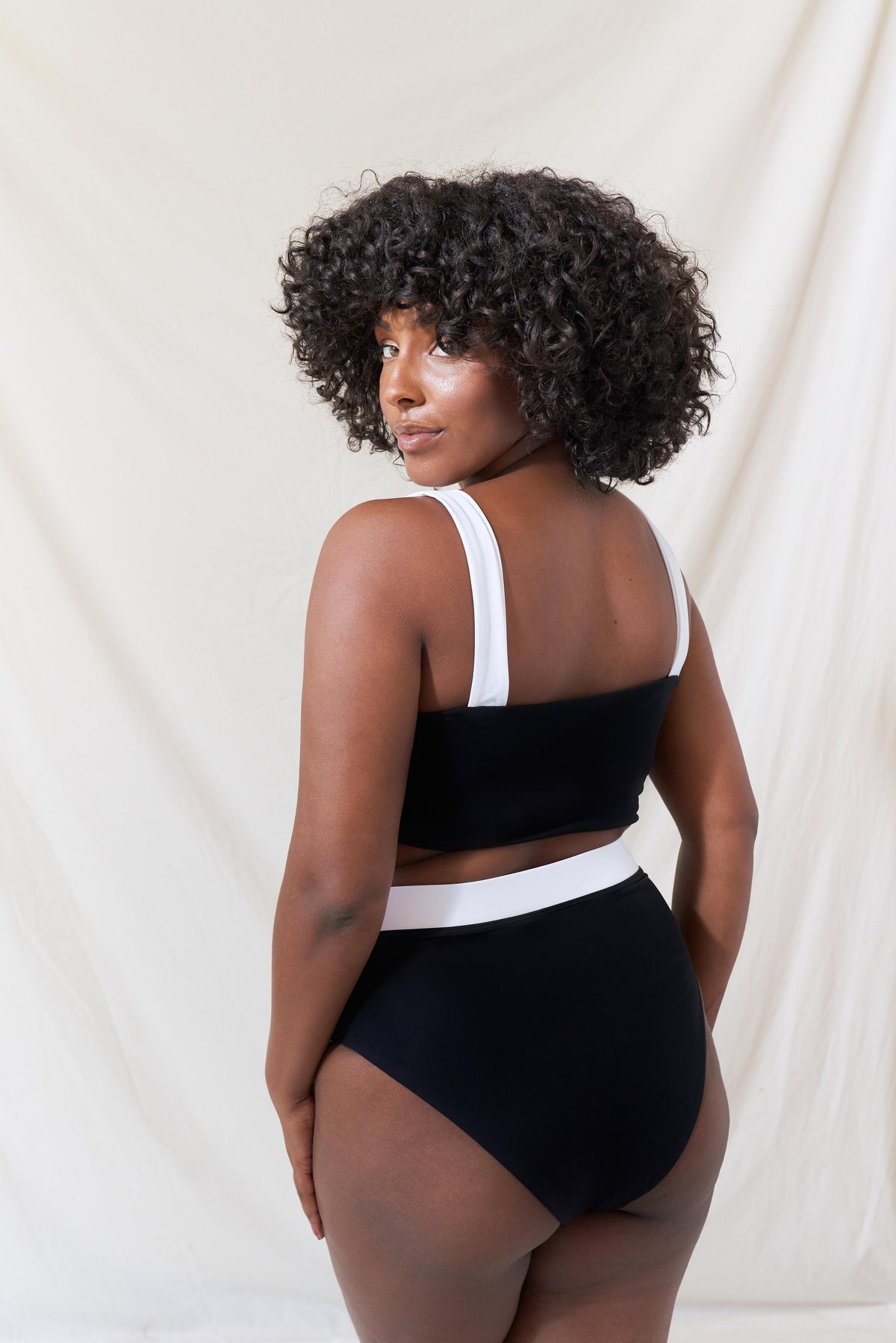Nomads Swimwear - Current Swim Top - Black -