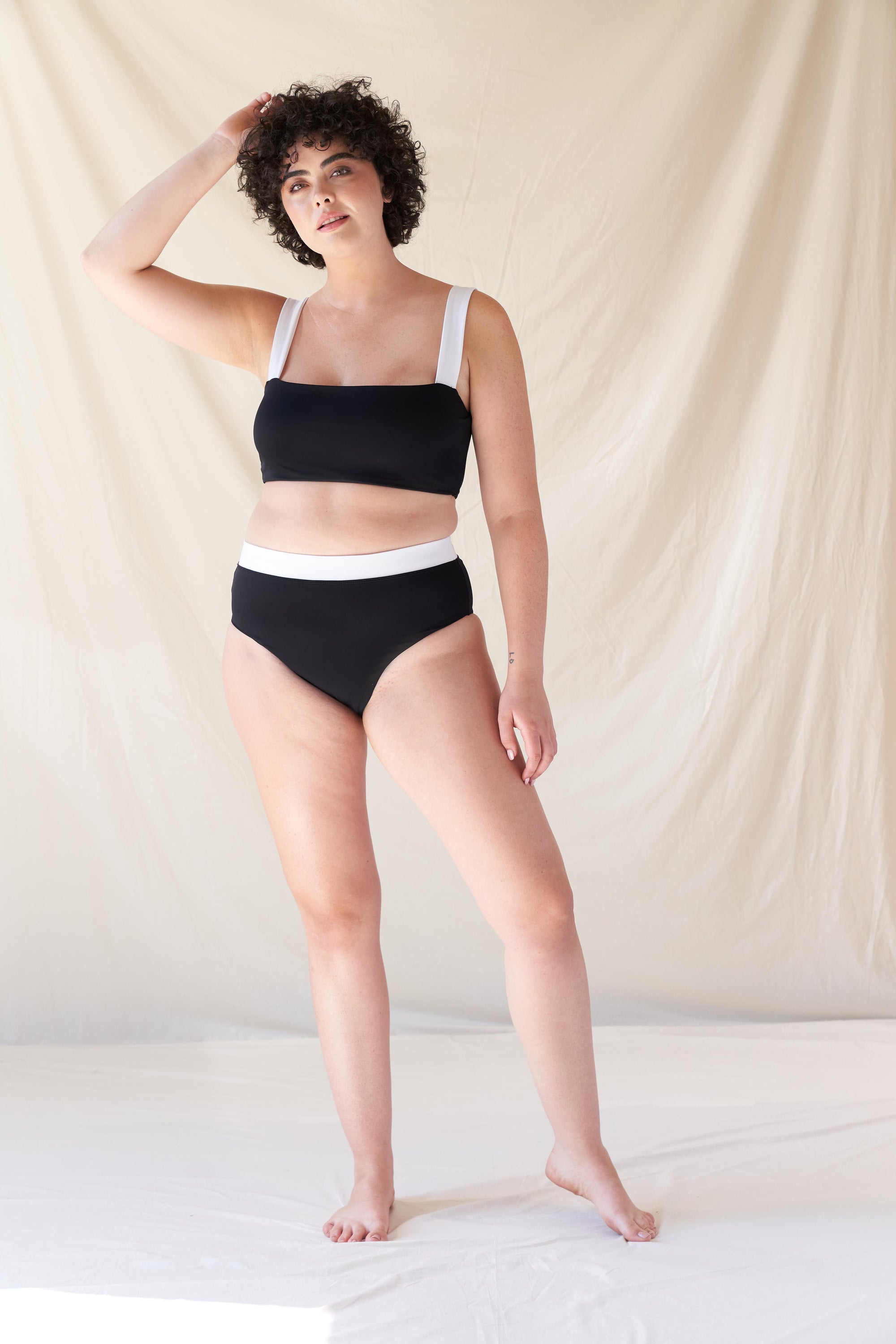 Current Swim Bottom - Black