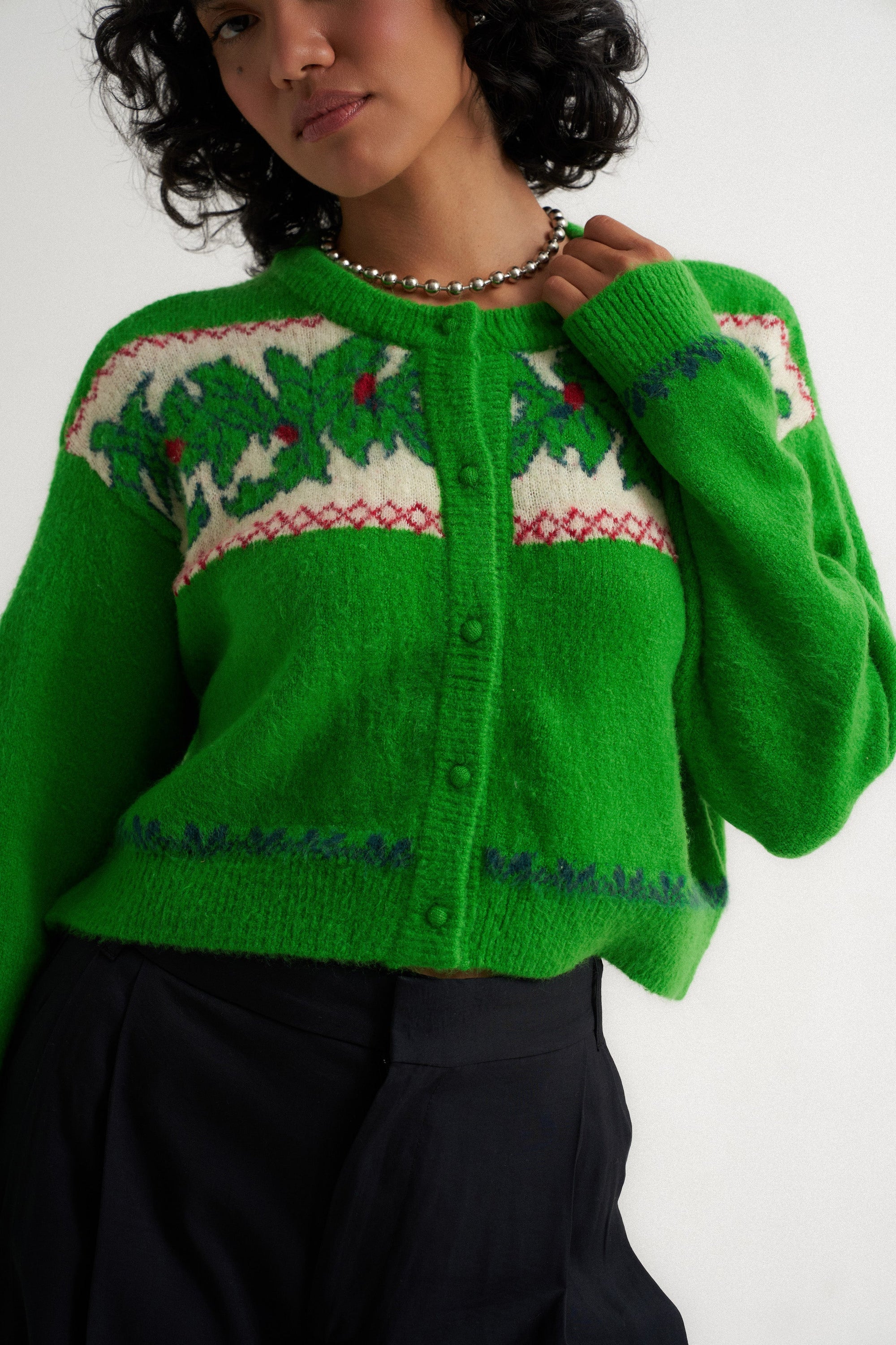 Callahan Knitwear - Deck the Halls Cardigan -