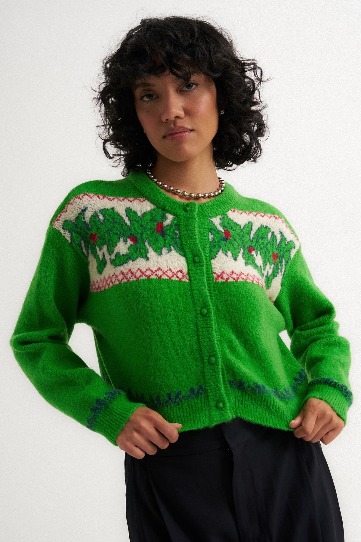 Callahan Knitwear - Deck the Halls Cardigan -