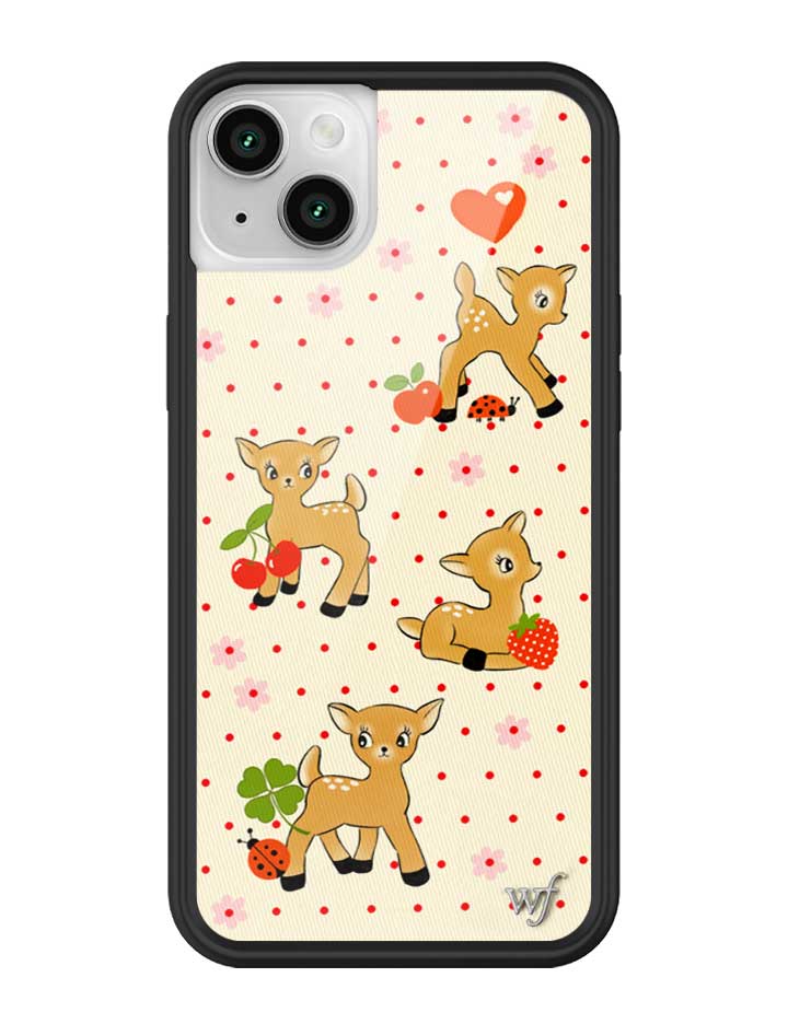 Wildflower iPhone case 14 Oh Deer Animals Cute