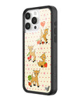 Wildflower iPhone case 15 Pro Max Oh Deer Animals Cute
