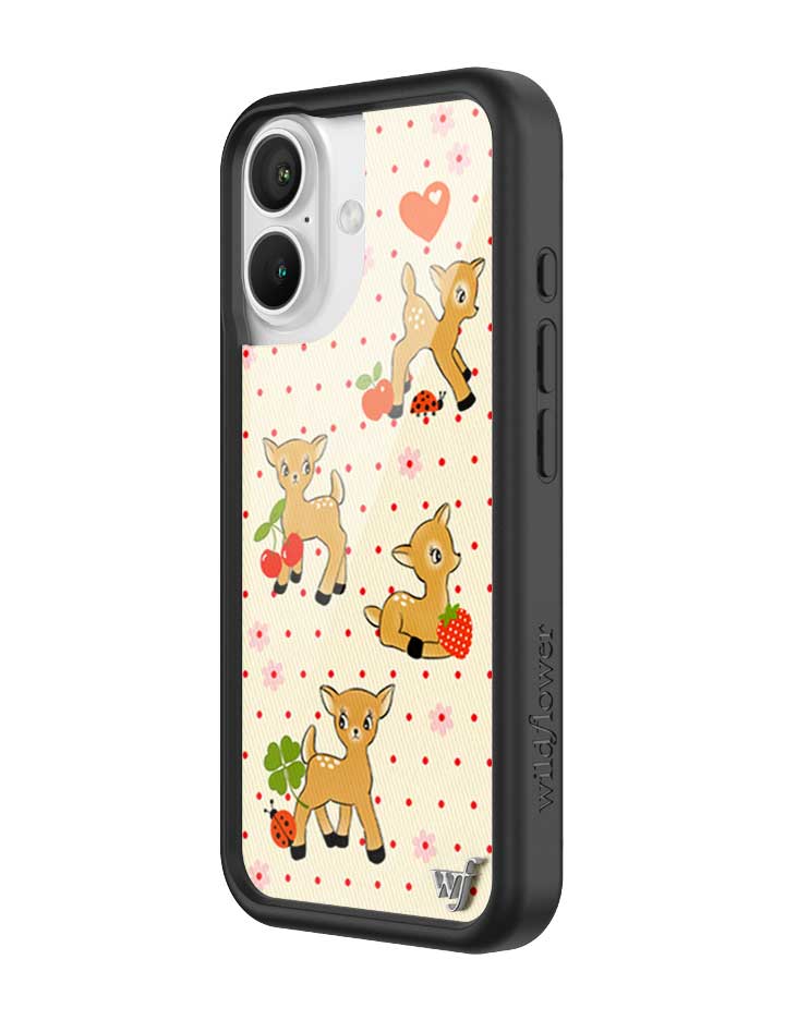 Wildflower iPhone case 16 Oh Deer Animals Cute