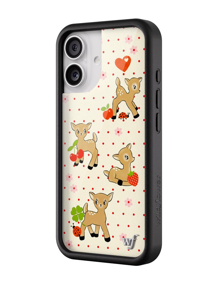 Wildflower iPhone case 17 Oh Deer Animals Cute