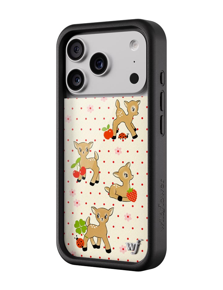 Wildflower iPhone case 17 Pro Oh Deer Animals Cute