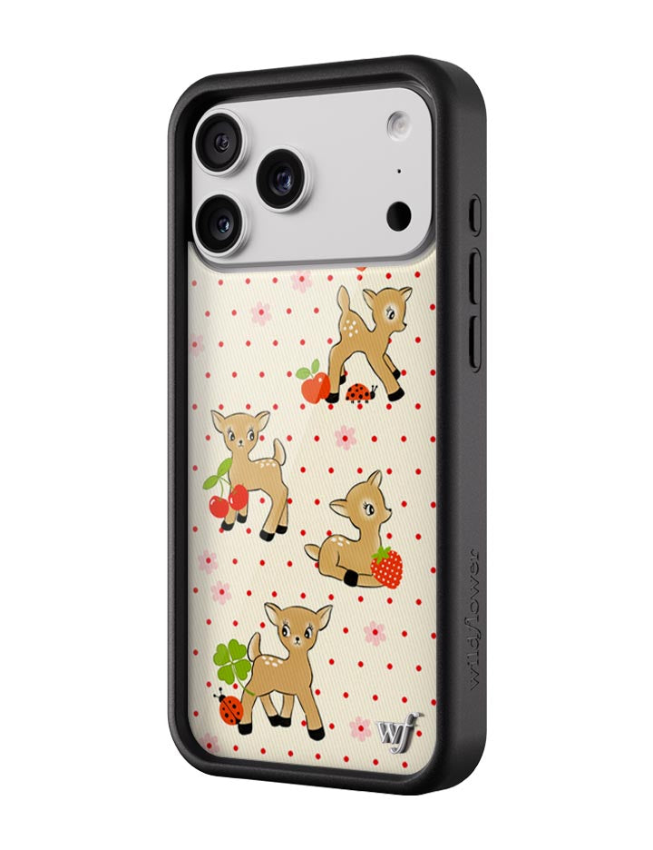 Wildflower iPhone case 17 Pro Max Oh Deer Animals Cute