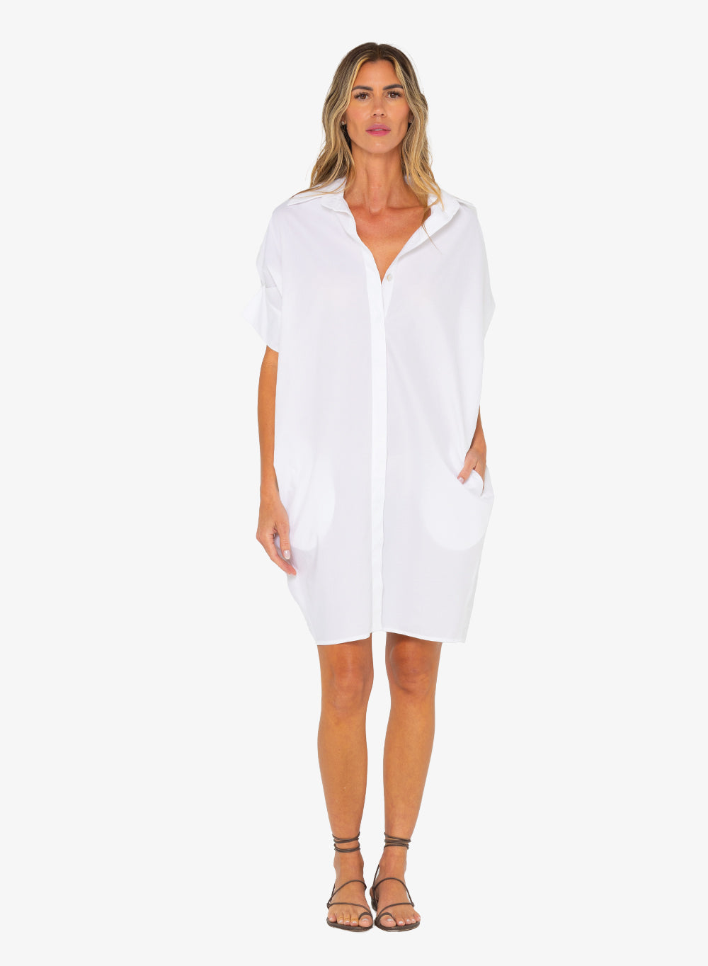 JBQ - Delta Dress - White -