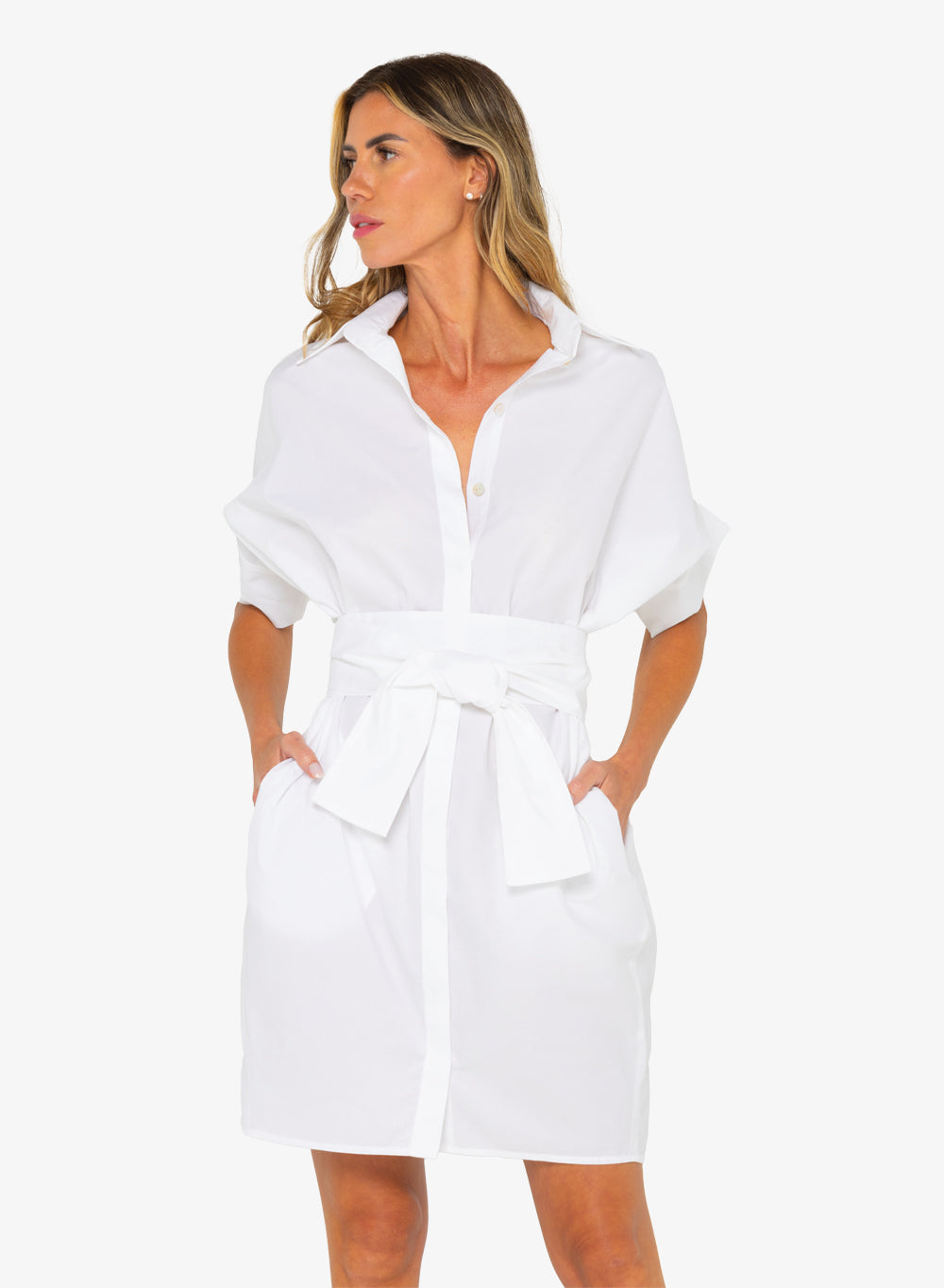 JBQ - Delta Dress - White -