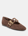 Dolce Vita - Baylee Flat - Dark Brown Suede -