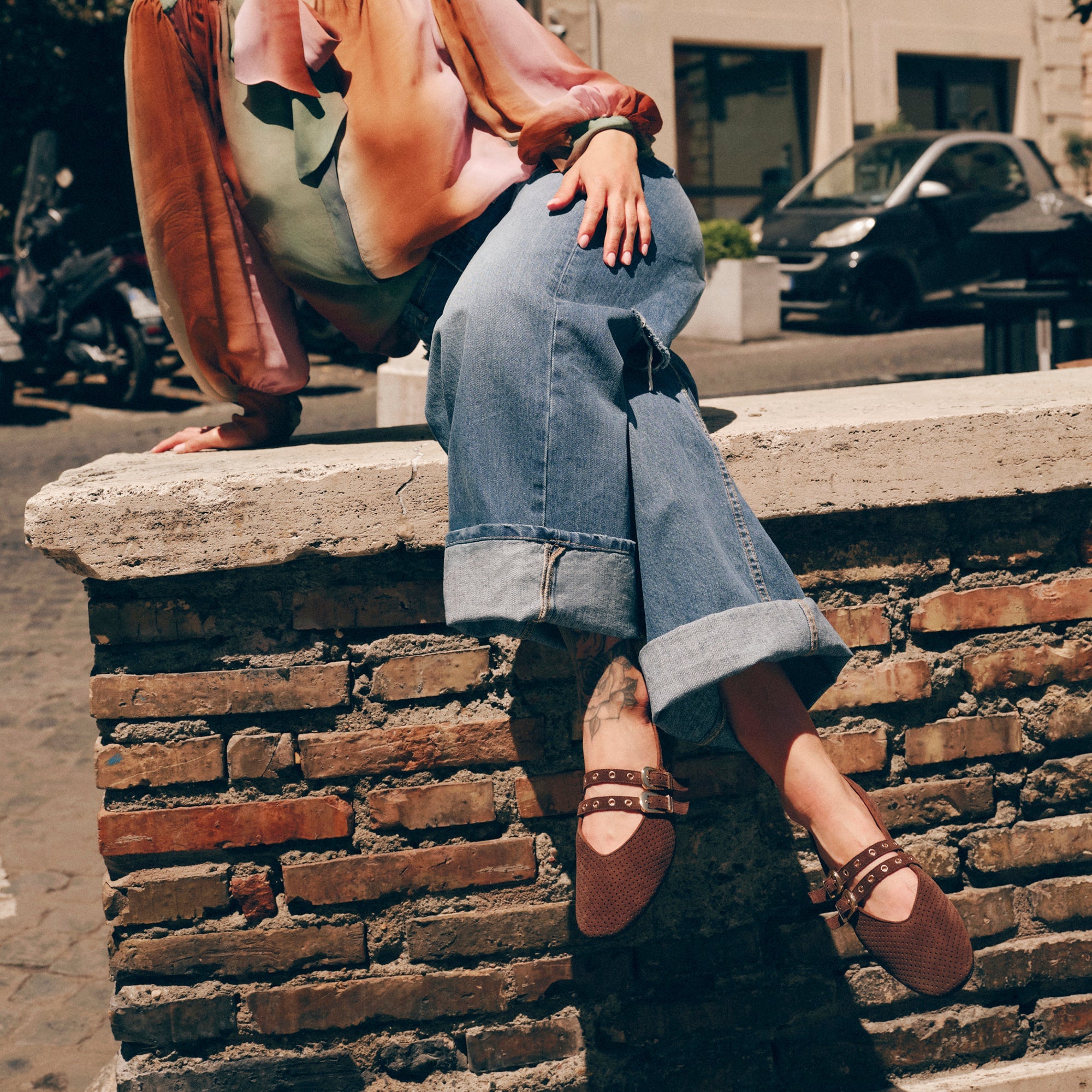 Dolce Vita - Baylee Flat - Dark Brown Suede -