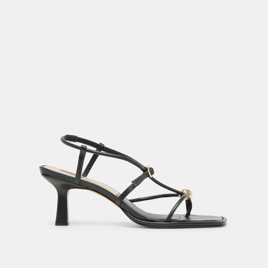 Dolce Vita - Mylee Heels - Black Leather -