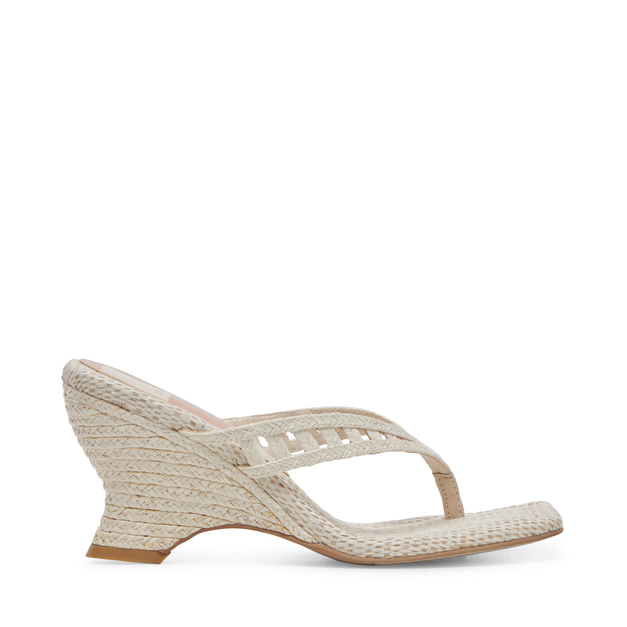 Dolce Vita - Nullah Wedges - Oatmeal Raffia -