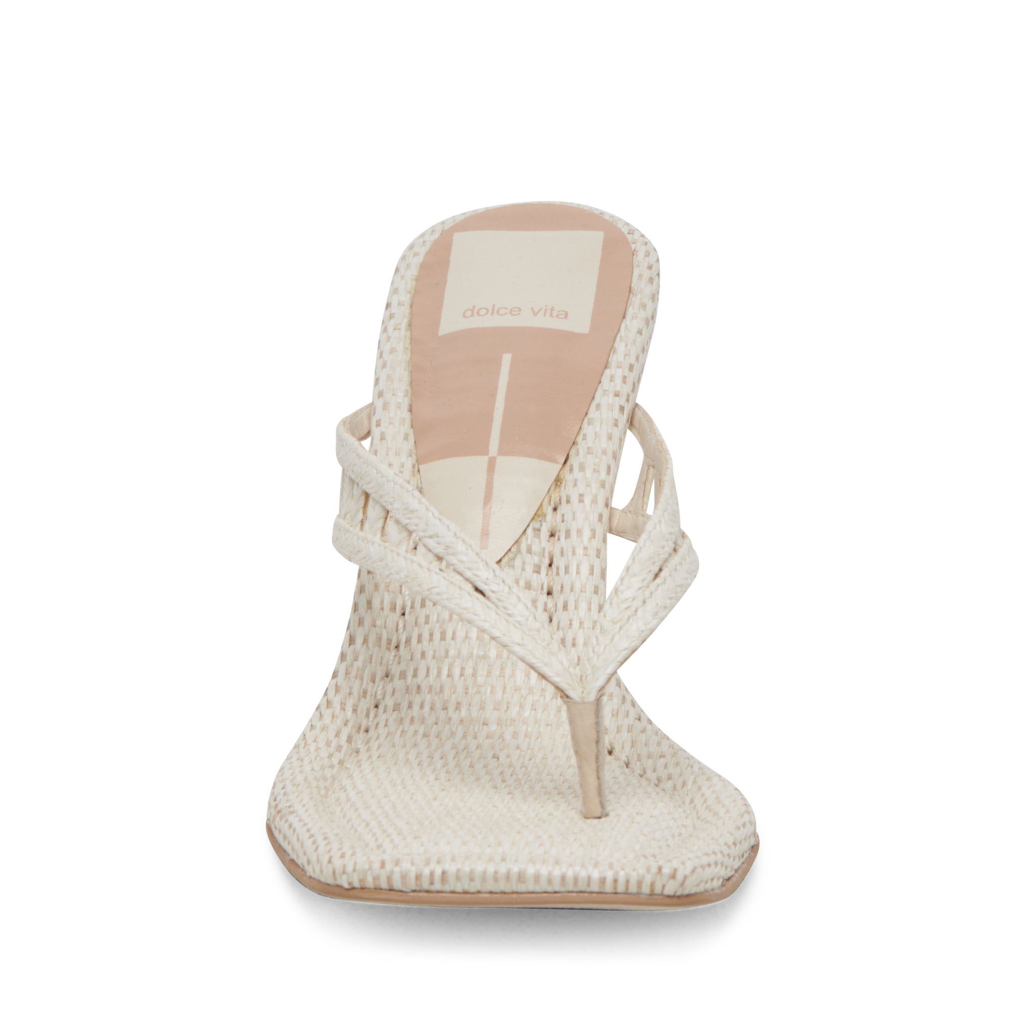 Dolce Vita - Nullah Wedges - Oatmeal Raffia -