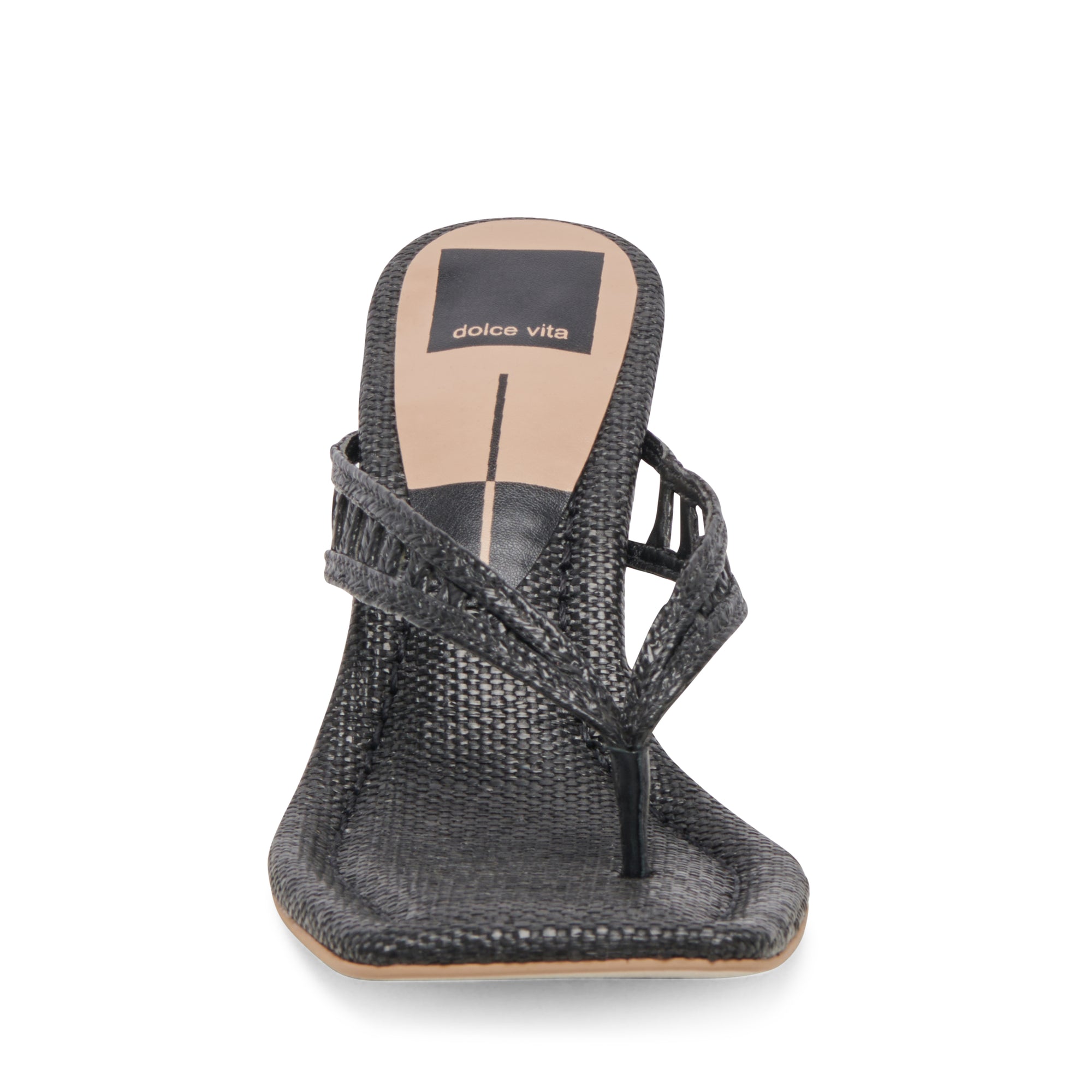 Dolce Vita - Nullah Wedges - Onyx Raffia -