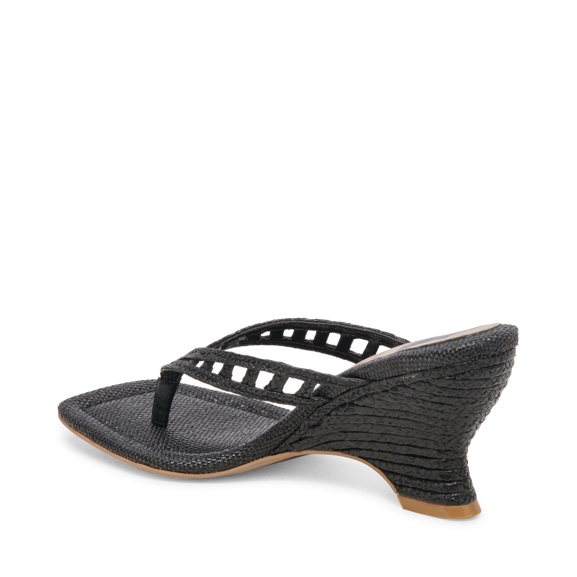 Dolce Vita - Nullah Wedges - Onyx Raffia -