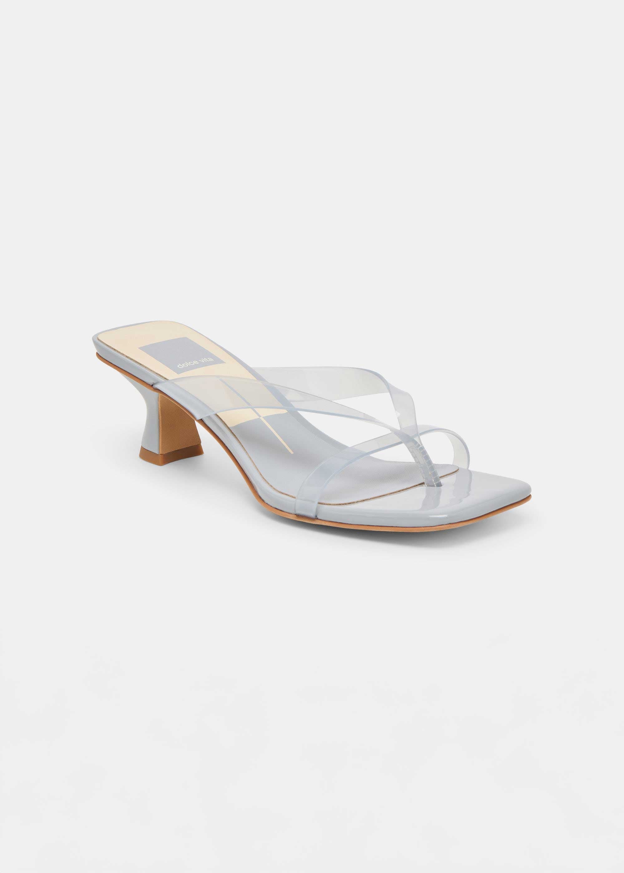 Dolce Vita - Brevel Vinyl Heels Dusty Blue Jelly -