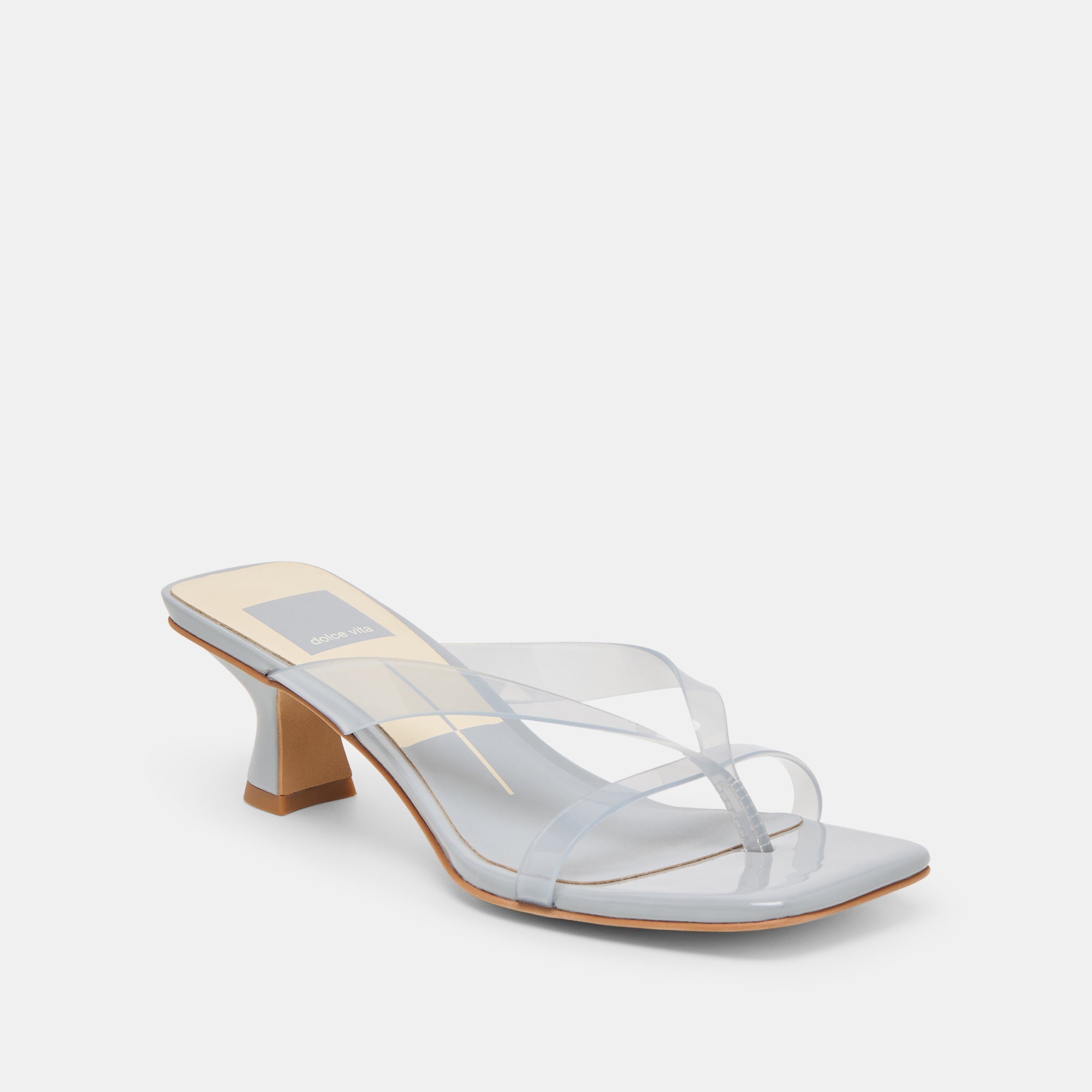 Dolce Vita - Brevel Vinyl Heels Dusty Blue Jelly -