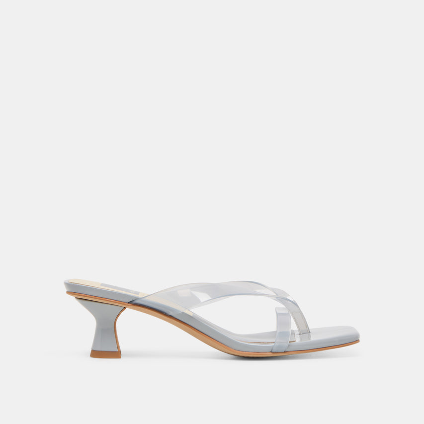 Dolce Vita - Brevel Vinyl Heels Dusty Blue Jelly -