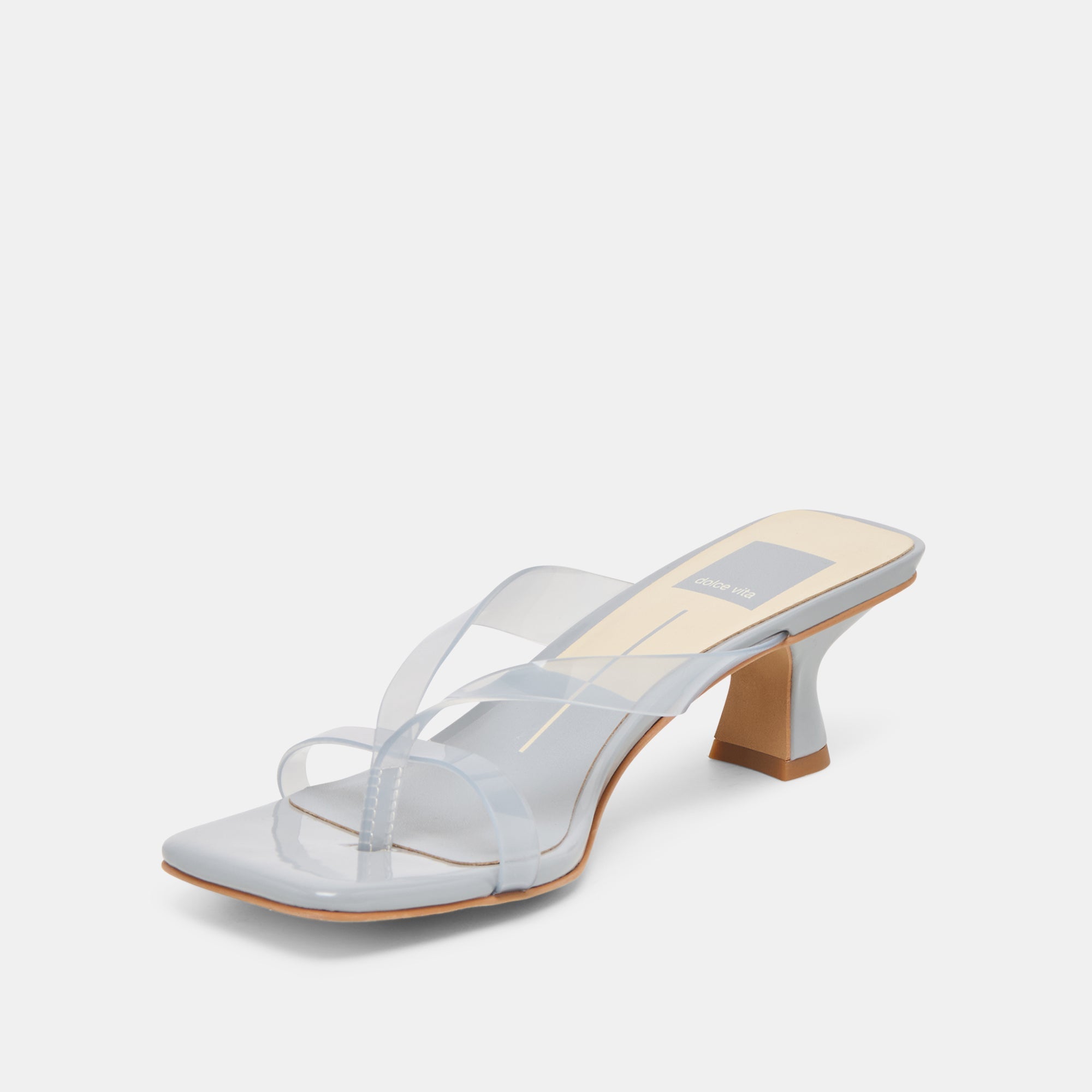 Dolce Vita - Brevel Vinyl Heels Dusty Blue Jelly -