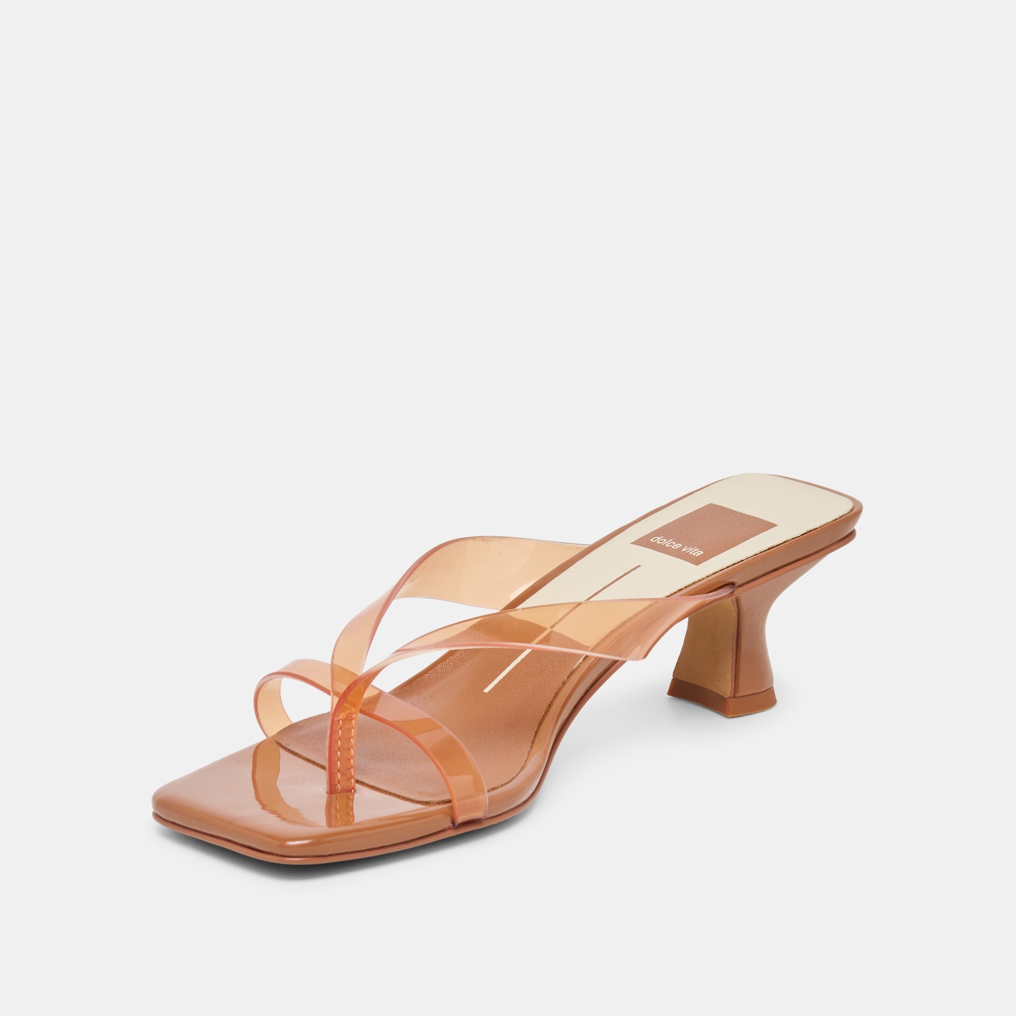 Dolce Vita - Brevel Vinyl Heels - Whiskey Jelly -