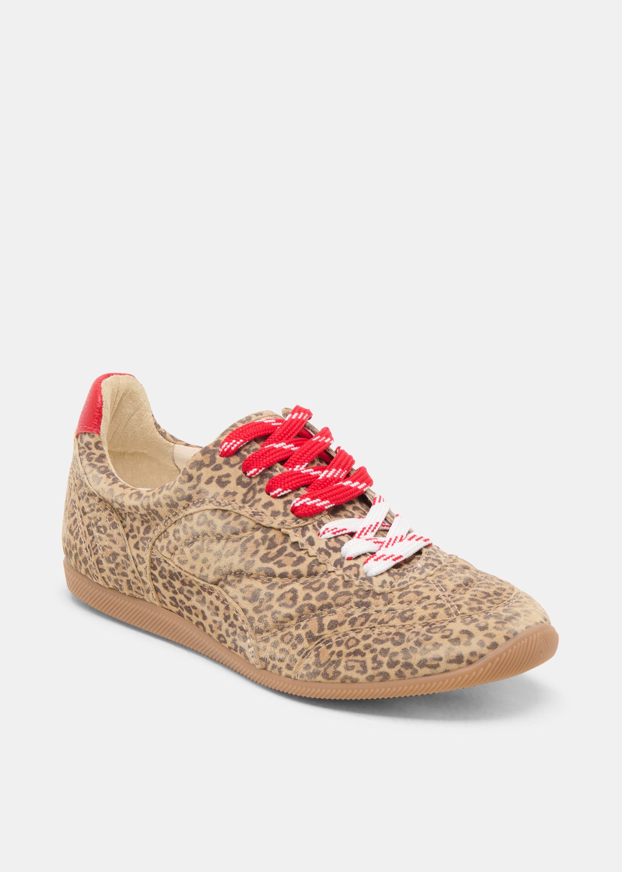 Dolce Vita - Laini Sneakers - Tan Leopard Suede -