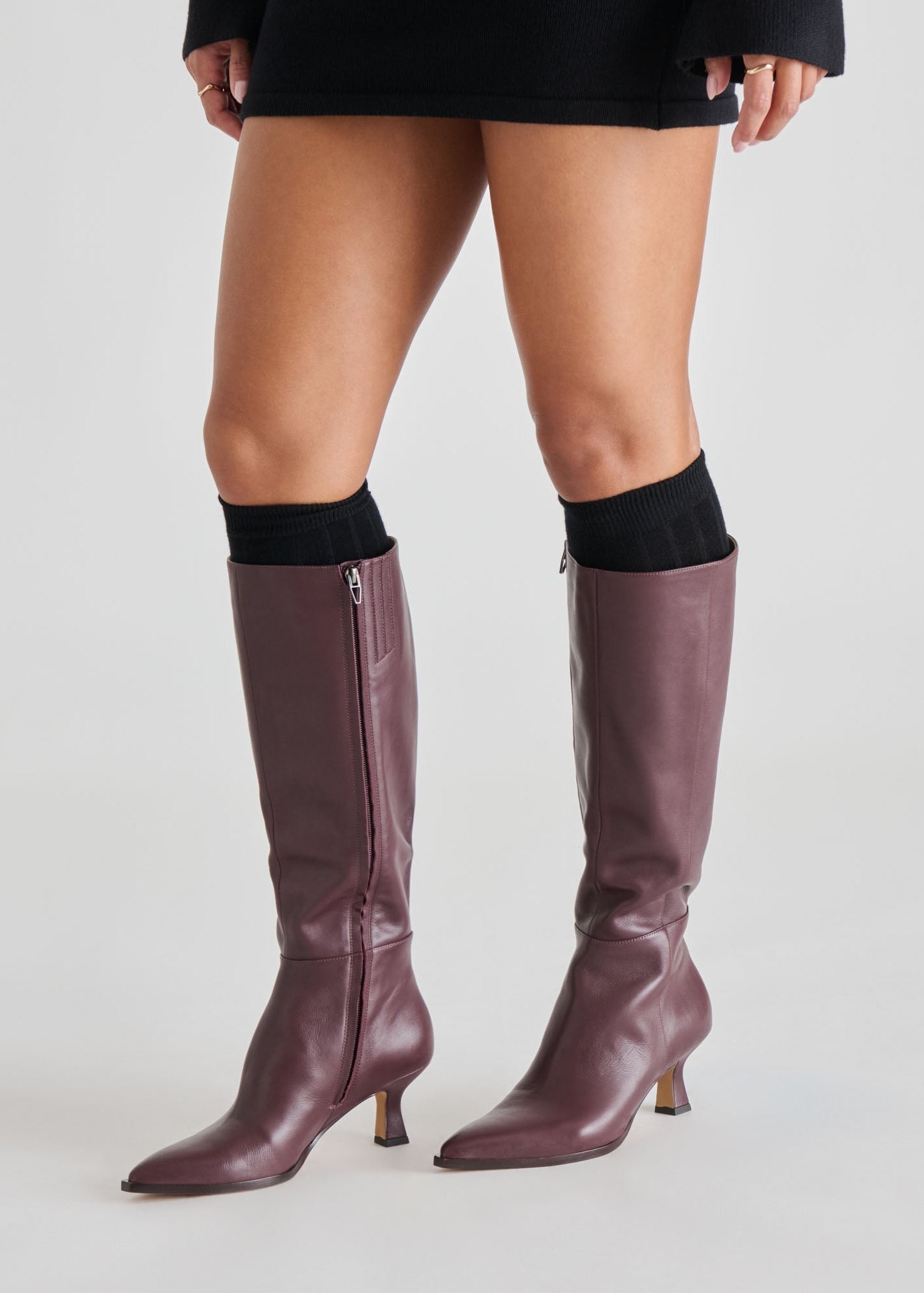 Dolce Vita - Auggie Boots - Wine Leather -
