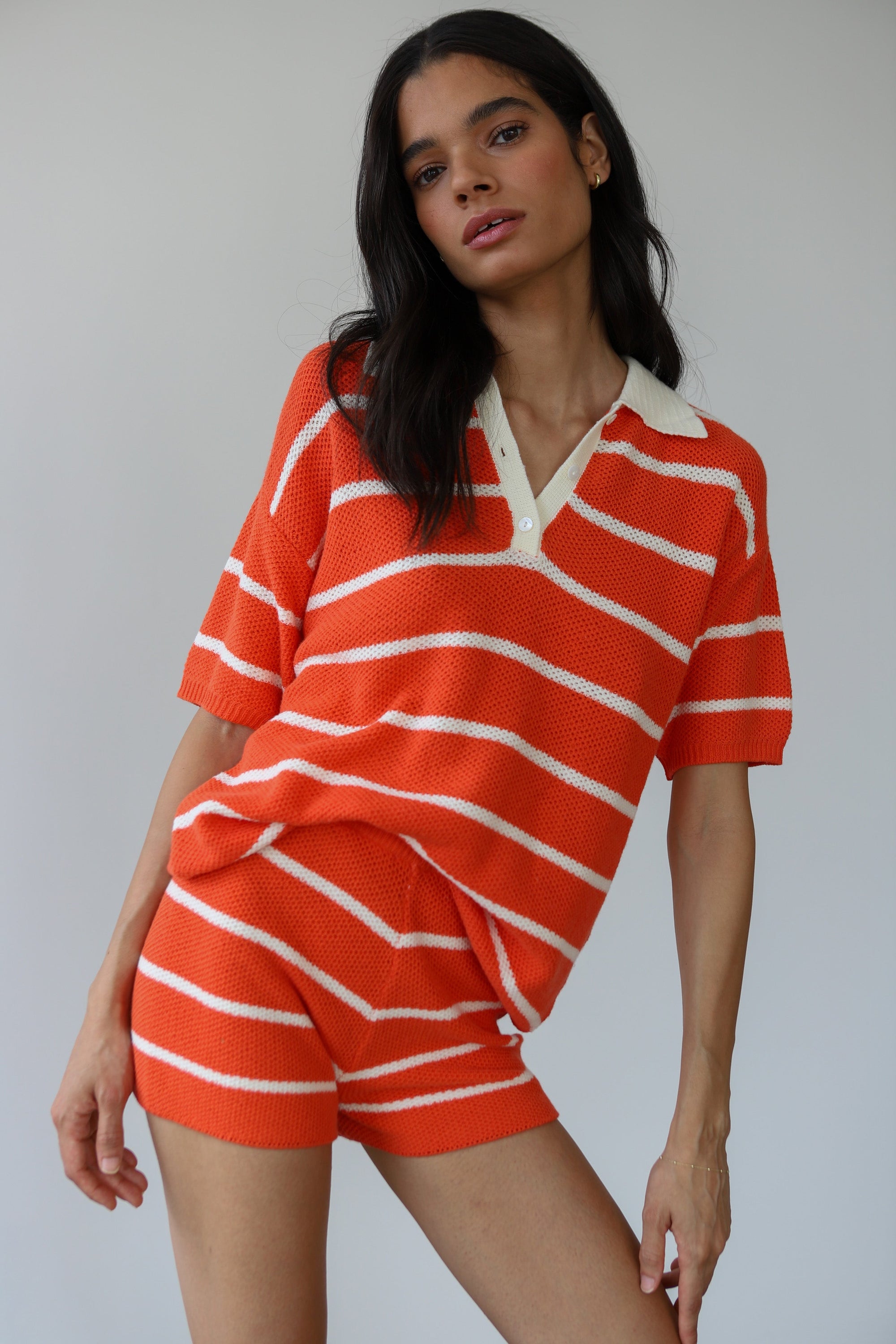 Callahan Knitwear - Doris Short - Poppy -