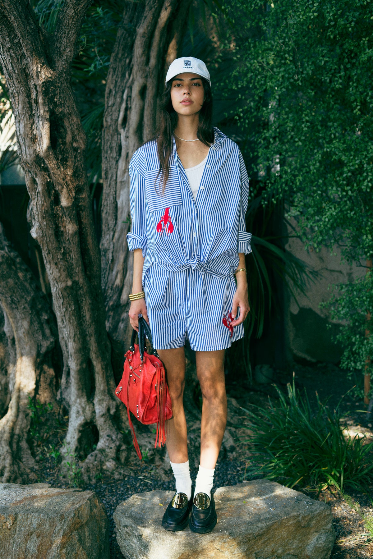 Joshua Sanders - Lobster Shorts - Blue -