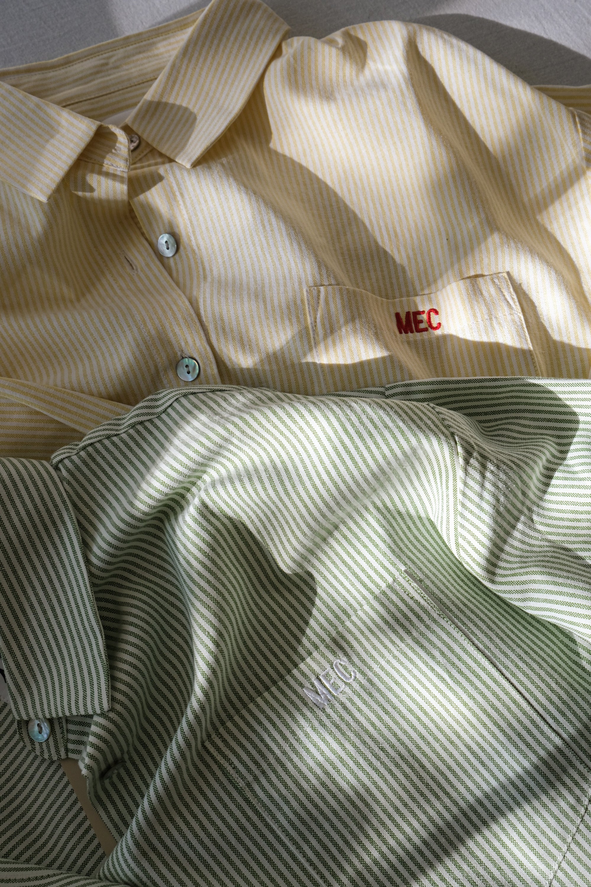 The Pinstripe Button Down - Butter