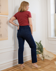 Loup - Parker Straight Leg Jeans - Dark Indigo -