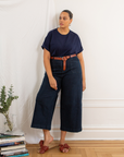 Dark Indigo Simone Jeans & Blue Hutton Tee | Loup