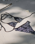 Noserider Surf Club - Medium Coverage Surf Bikini Bottom in Dark Tropics -