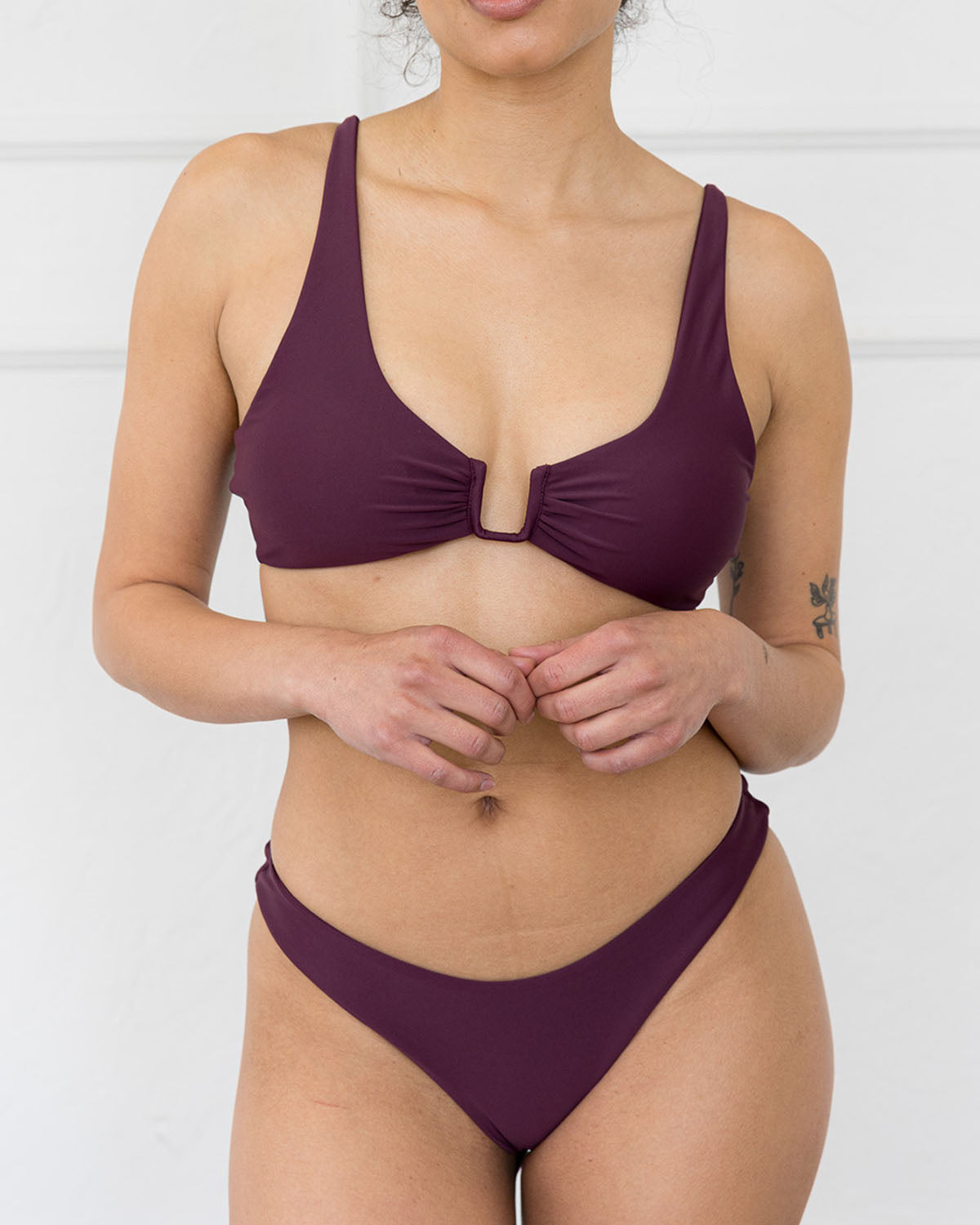 Serei Swim - KIRI Bottoms - Mangosteen -