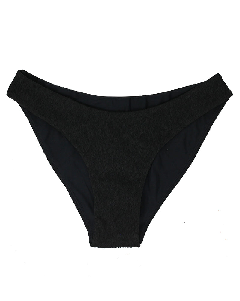 Serei Swim - DEVI Bottoms - Textured Black -