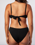 Serei Swim - Devi Bottoms - Textured Black -