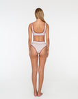 Noserider Surf Club - Noserider Surf Bikini Top in Banda Lines -