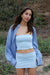 Campbell & Kramer - Rowena Skirt - Powder Blue -