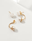 Luna Norte - Ebb and Flow Front Back Earrings -