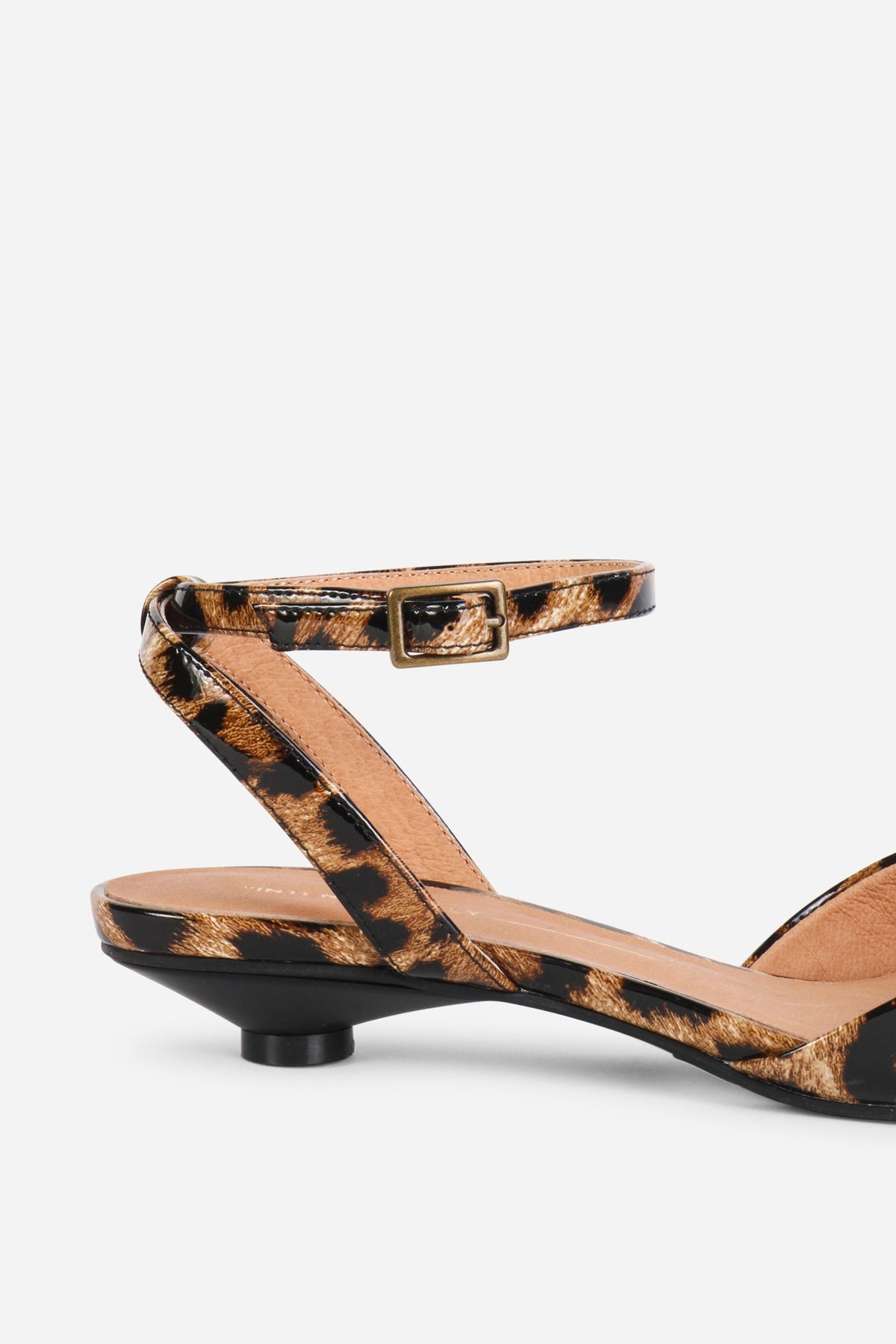 Intentionally Blank - Echo Kitten Heel Sandal -