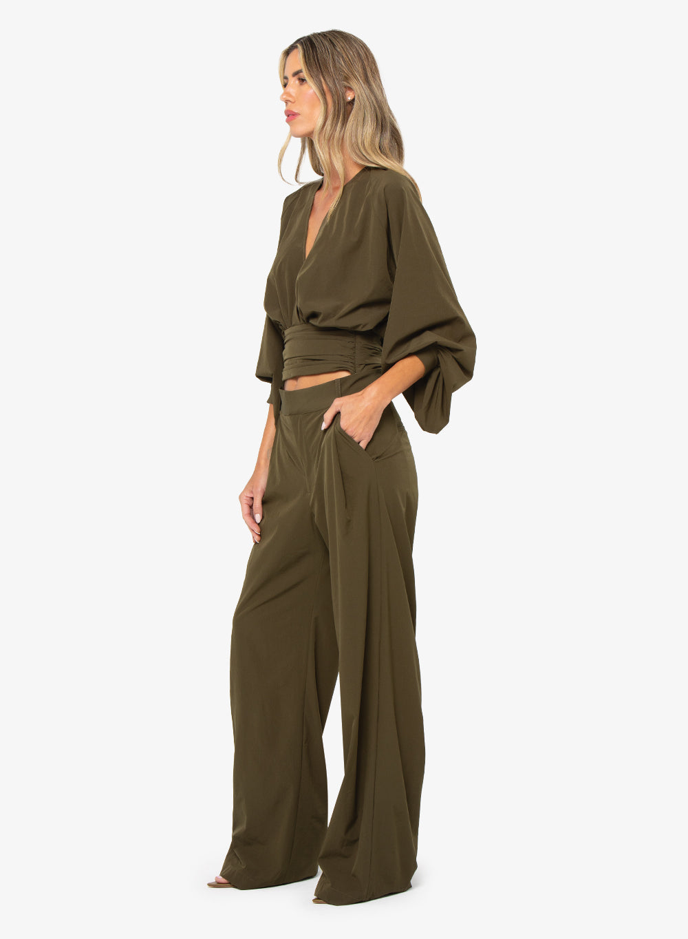 JBQ - Eleonor Top - Moss -