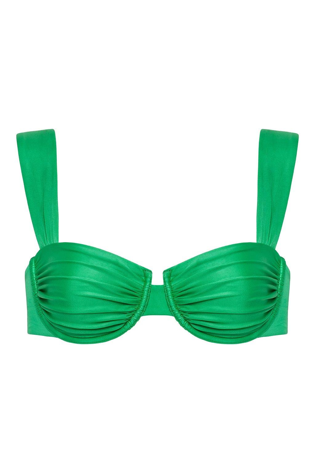 Montce - Emerald Shimmer Bella Bikini Top -