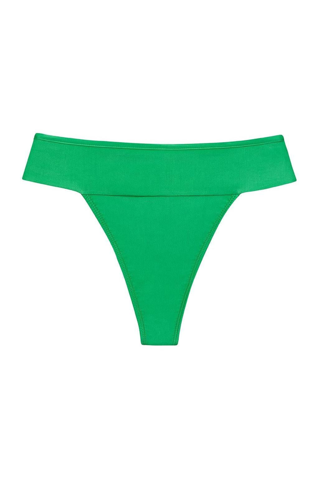 Montce - Emerald Shimmer Tamarindo Bikini Bottom -