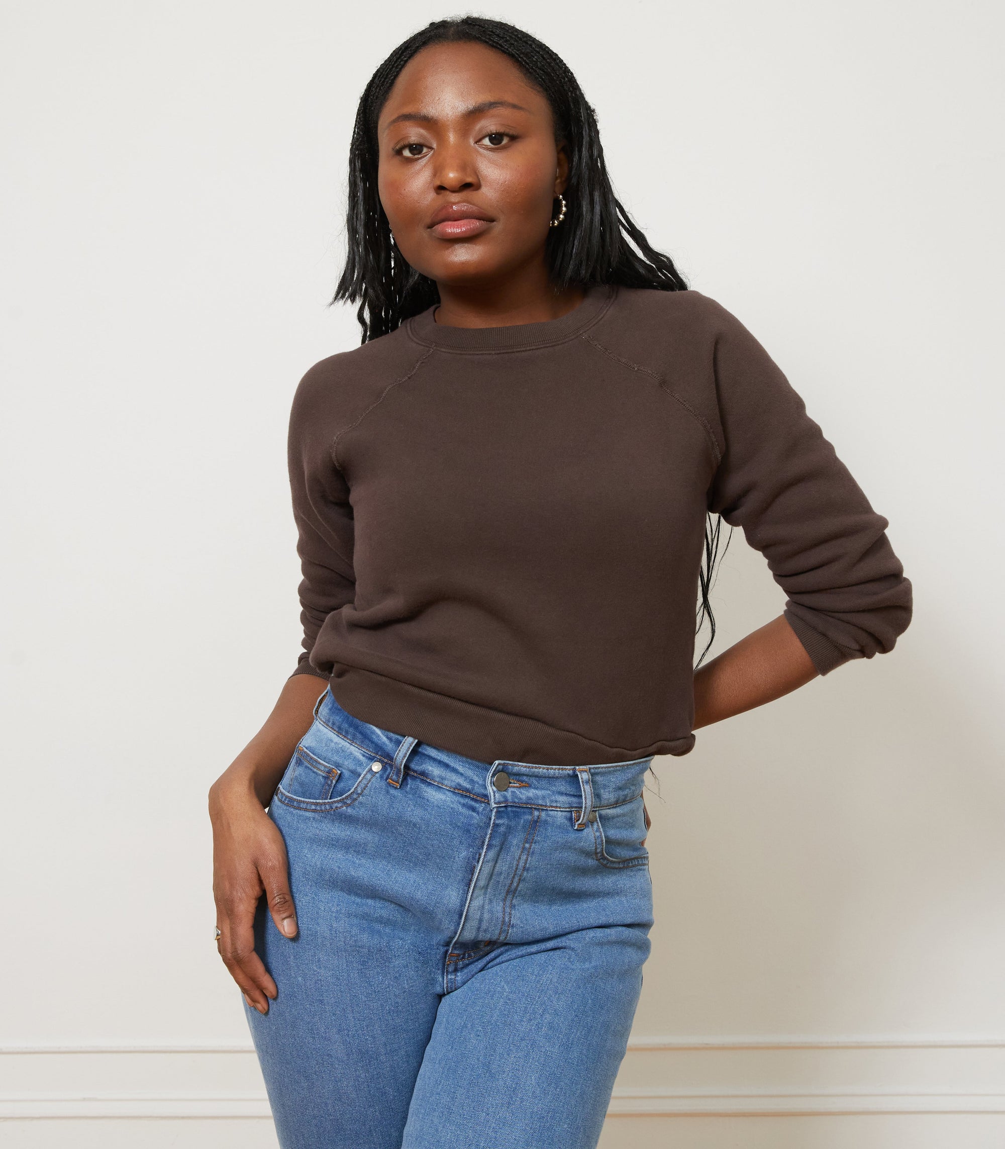 Loup - Vivienne Straight Leg Jeans - Washed Indigo -