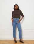 Loup - Vivienne Straight Leg Jeans - Washed Indigo -