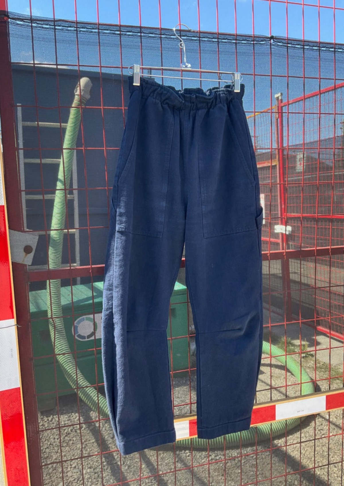 et Tigre - Sunny Canvas Pants in Navy -