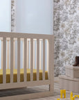 ettitude - Linen+ Bamboo Crib & Toddler Fitted Sheet - Crib Honey