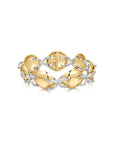 Luv Aj - Mariner Cross Bracelet - Gold